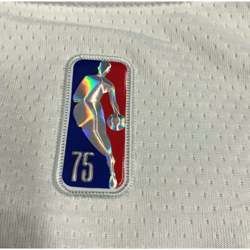 Men's Detroit Pistons Allen Iverson #1 White 2021/22 Swingman NBA Jersey - Icon Edition-Pro Kit Vault | Brand New 26/27 Sports Jerseys